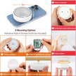 LED Puck Lights with Remote Control, Battery Operated Wireless Closet Light, Under Cabinet Lights Stick on Tap Light, Color Changing Under Counter Light for Kitchen, 2 Pack - White