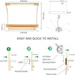 HONWELL Picture Light - Cordless Display Lights with Battery Powered LED, Remote Control, Timer Dimmer, Swivel Lamp Head for Artwork Lighting