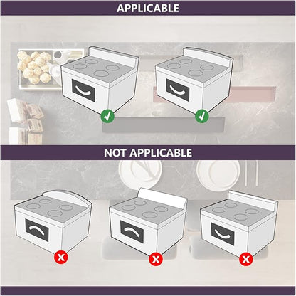 Stove Shelf for Stove Top, Spice Rack Organizer, Easy Installation, Kitchen Storage Solution, with Standard 30" Length, Brushed Stainless Steel, Non Magnate (Stainless Steel)