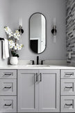 Peel and Stick Wallpaper Solid Color Grey Contact Paper Matte Wallpaper for Bedroom Bathroom Modern Wall Paper Removable Self-Adhesive Kitchen Wall Decor Vinyl Roll 17.3