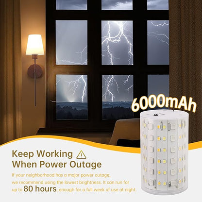 Battery Operated Wall Sconces Set of 2, Walnut Color Wall Lamp 6000 mAh Rechargeable Bulb with 12 RGB Colors Dimmable Wall Sconce for Living Room Bedroom