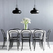 wishFIRE Silver Peel and Stick Wallpaper 15.7
