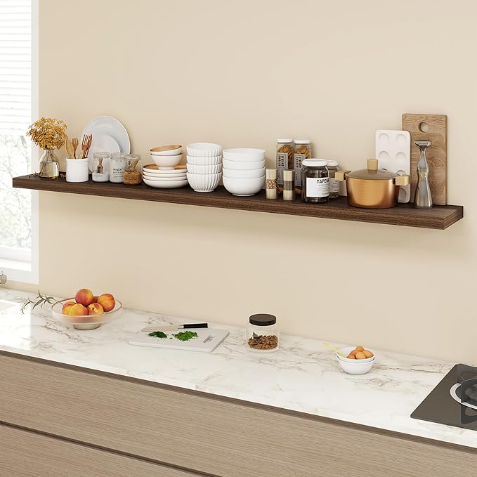 72 Inch Floating Shelves, 9.3