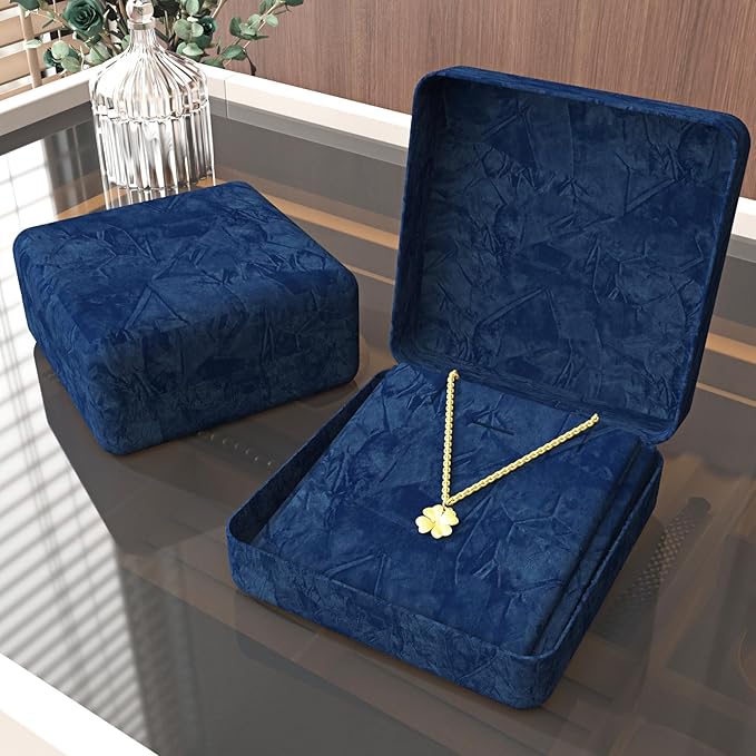 LACHEERY Navy Blue Felt Fabric Wallpaper Textured Velvet Paper Roll 15.8
