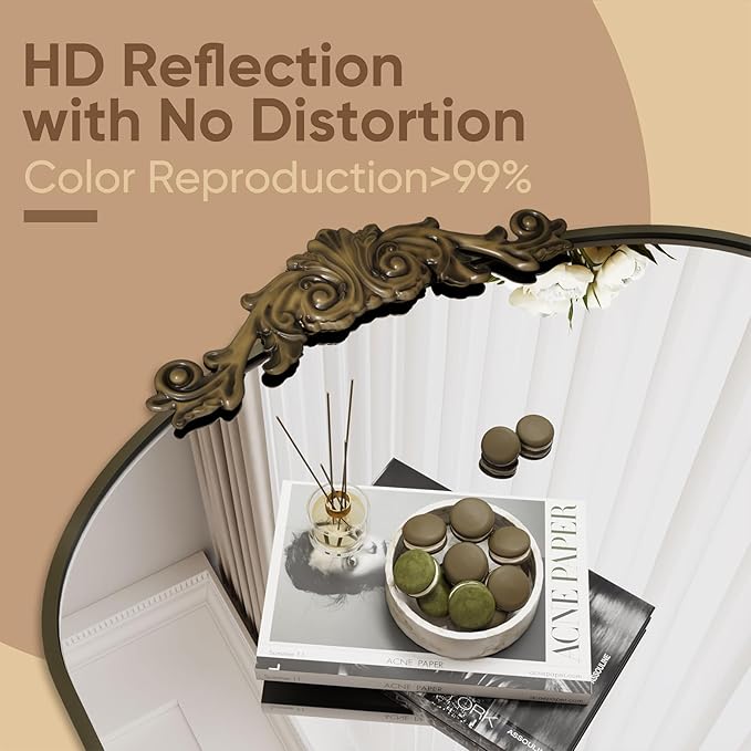 Vintage Wall Mirror, 24