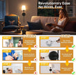 Rechargeable Wall Sconces Set of 2-80H Battery Life, Dimmable 12 Colors, 22.6