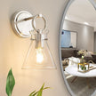 Wall Sconce for Bathroom Modern Vanity Light Fixtures Hardwired Wall Mount Lighting Lamp Farmhouse Wall Lights with 6