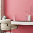 Livelynine Bright Pink Wallpaper Peel and Stick Matte Pink Contact Paper Waterproof Self Adhesive Wallpaper for Bedroom Girls Room Coral Vinyl Wrap for Cabinets Desk Classroom 15.8x78.8 Neon Cherry