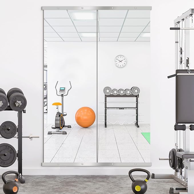 Home Gym Mirror for Wall, 70