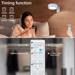 2 Pack Wireless Picture Lights for Wall, Magnetic White Rechargeable Picture Light Battery Operated with Remote 3 Lighting Modes Painting Light for Art Display, Battery Wall Lights for Photo Gallery