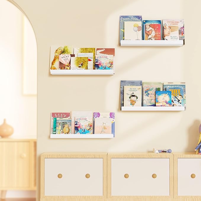 upsimples Acrylic Shelves for Wall Decor, 15