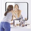 ZenStyle Black Metal Framed Rectangular Wall Mirror 24