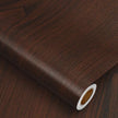 Heroad Peel and Stick Wallpaper Wood Contact Paper Wood Wallpaper Red Brown Wood Grain Contact Paper Thicken Textured for Cabinet and Drawers Countertops Waterproof Self Adhesive Vinyl 17.5