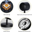 Aisilan Modern Adjustable Wall Sconce Bedside Wall Light Fixture Black LED Reading Light Ceiling Spot Light Warm White CRI 97