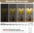 Black Picture Lights for Paintings Hardwired LED Wall Art Lighting 15.75
