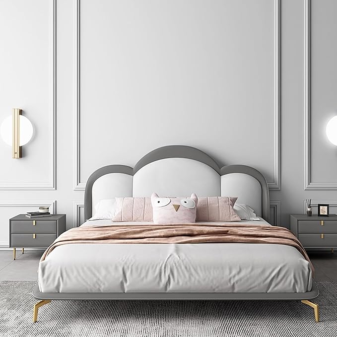Gaahing 6 Sets Premade Accent Wall Molding Kit, Pre-Cut Wainscoting Panels, Ready to Assemble Chair Rail Moulding for Interior Decoration