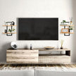 Wall Shelves for Living Room: Decorative Solid Floating Shelves Above Sofa Beside TV for Plant Vase Figurine Trinkets Collectibles