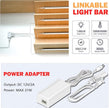 MYPLUS LED Under Cabinet Lighting, 6pcs 12inch Led Light Bar Kit with Warm White 1260 Lumen, 14W, LED Kitchen Counter Light Plug in for Kitchen Cabinet, Counter, Closet, Shelves, Desk