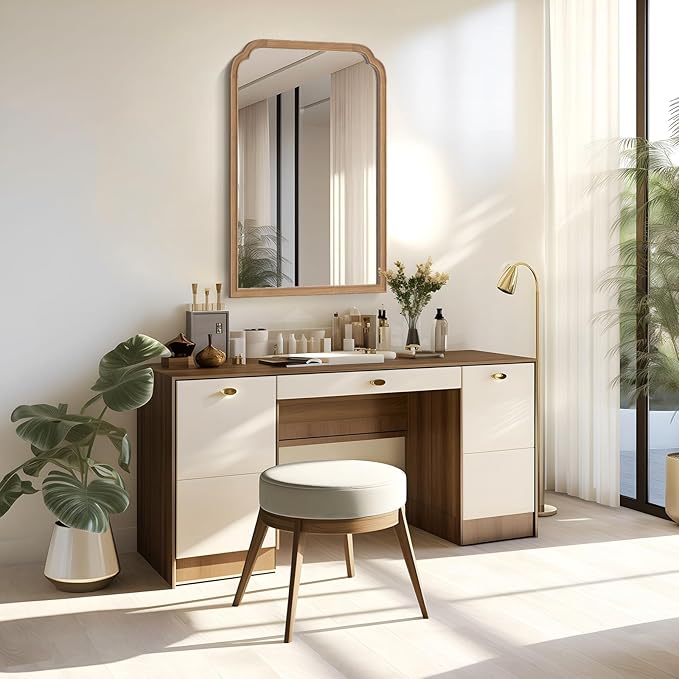 WallBeyond Wood Bathroom Mirrors for Wall Mounted, 24