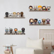 Dezzer 6 Pack Acrylic Shelves for Wall, 15