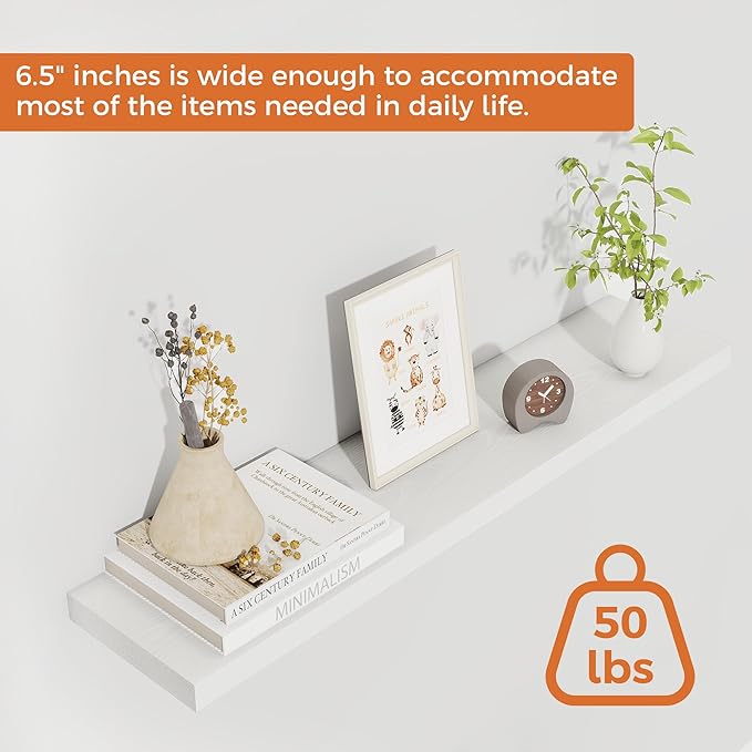 Fun Memories Floating Shelves for Wall, 30