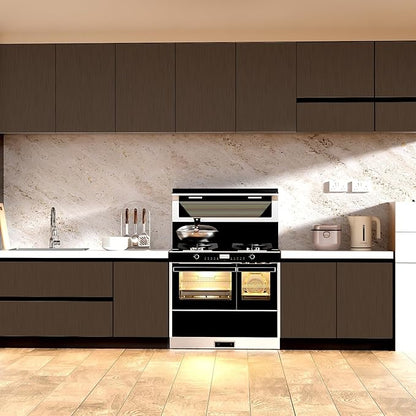 Bronze Satin Peel and Stick Wallpaper 15.7"×1180" Metallic Textured Contact Paper Modern Waterproof Wallpapers Removable Self Adhesive Vinyl DIY Decor Wall Paper for Bedroom kitchen Cabinets Fridge