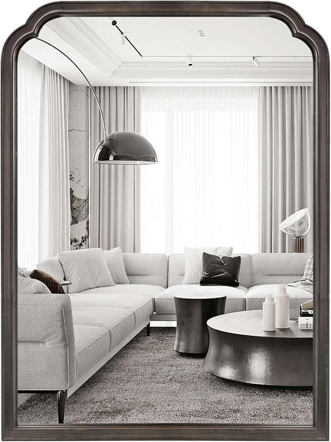 WallBeyond Wood Bathroom Mirrors for Wall Mounted, 30