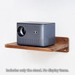 SARUFO Acacia Wood Projector Shelf for Wall Mount, 14.2