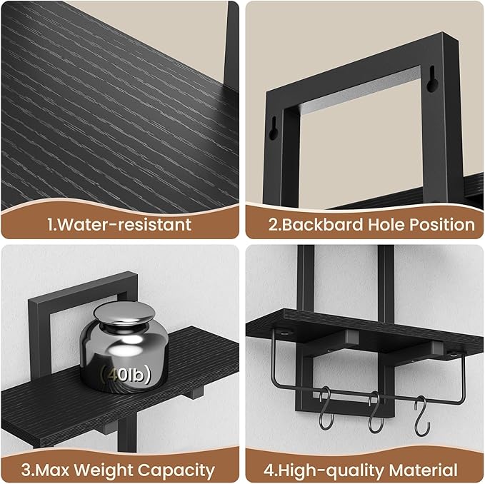 Floating Shelves, 15
