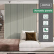 Premium Acoustic Wood Slat Wall Panels – Noise-Reducing Sound Absorption Panels for Home Theater, Studio & Office | Modern Decorative Slat Walling for Echo Control | Eco-Friendly & Easy to Install