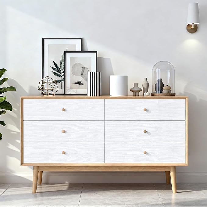 COSNIGHT White Wood Grain Contact Paper Self-Adhesive - Removable Peel and Stick Wallpaper for Kitchen Cabinets, Countertops and Home Decor - Wall Vinyl Wrap Waterproof 15.7In x 393In Renter Friendly