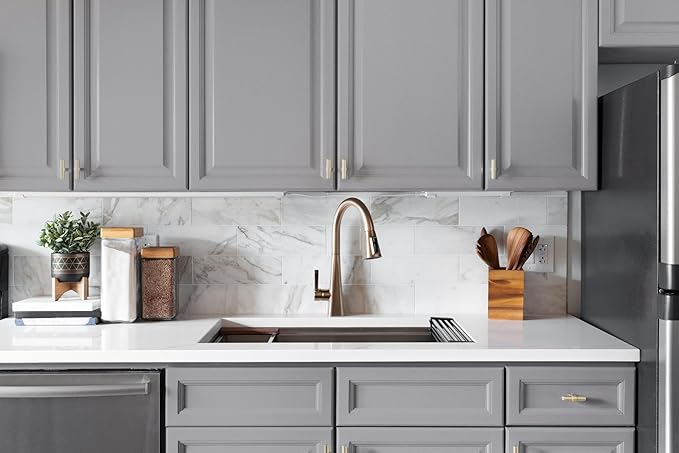Peel and Stick Wallpaper Solid Color Grey Contact Paper Matte Wallpaper for Bedroom Bathroom Modern Wall Paper Removable Self-Adhesive Kitchen Wall Decor Vinyl Roll 17.3" x 118"