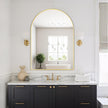 Delma Arched Bathroom Mirror, 28