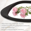 AAZZKANG Black Mirror with Wood Frame Large Irregular Wall Mounted Mirrors Asymmetrical Decorativefor Bathroom Bedroom Living Room Entryway 24