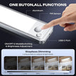 Under Cabinet Lighting Wireless LED Motion Sensor Magnetic Light 2200maAh Rechargeable Indoor Closet Lights for Kitchen, Stairs (5, Warm White, 10 Inch)