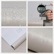 wishFIRE Cream Textured Peel and Stick Wallpaper 15.7