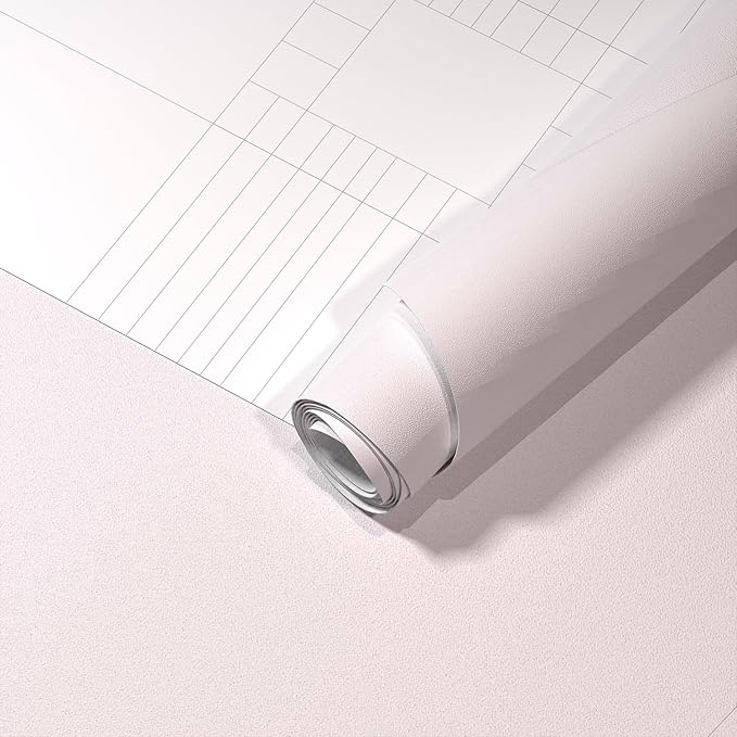Yancorp 16"x394" Matte Pink Contact Papaer Peel and Stick Wallpaper Vinyl Wrap Countertop Wallpapers Waterproof for Cabinets Drawers Bedroom Kitchen Self-Adhesive Wallpaper