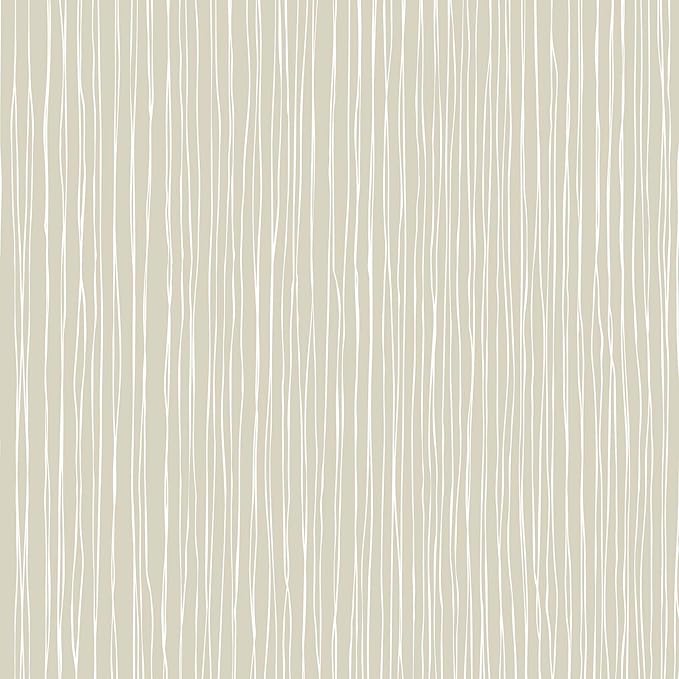Timeet Peel and Stick Wallpaper Modern Self Adhesive Wallpaper Textured Neutral Stripe Contact Paper Removable Vinyl Wall Paper for Accent Wall Modern Minimalist Wall Decor 17.3" x 78.7"