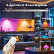 Rechargeable Puck Lights with Remote, 3 Pack Magnetic Under Cabinet Lighting, 1500mAh Battery Operated LED Tap Lights with Dimmer & Timmer for Kitchen, Closet, Shelf - 3 Color Temps & 12 RGB, Gold