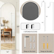 Door Mirror, Arched Full Length Mirror Over The Door, 16