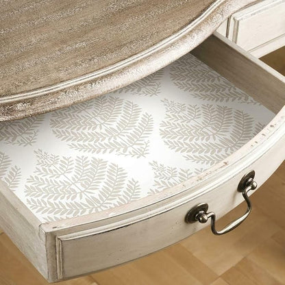 RoomMates RMK11512WP Hygge Fern Damask Taupe Peel and Stick Wallpaper, Roll