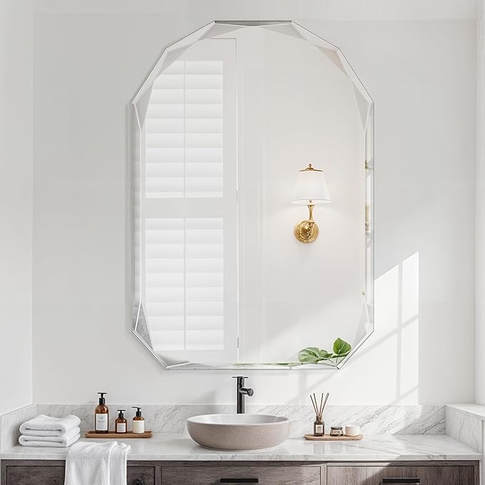 Bathroom Mirror for Wall, 26
