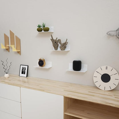Acrylic Wall Shelves for Storage,Floating Shelf,Acrylic Display Shelves,Ledges for Pop Figures,Plant,Picture Photo for Bedroom Decor Living Room