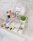 YQh 3-Tier Bathroom Counter Organizer, shower storage, corner shower shelf,shower caddies，Stainless steel material, durable and rust - free
