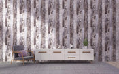 Yun-aeon Gray Wood Peel and Stick Wallpaper 17.3