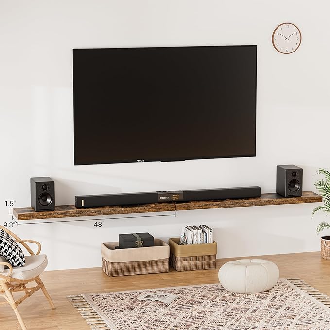 Floating Shelves for Wall 48 Inches Long,9.3