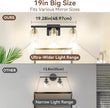 3-Light Bathroom Light Fixtures, 19