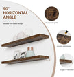 Heimlove 55 Inch Long Floating Shelves for Wall,9.3