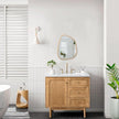 Irregular Bathroom Mirror Modern Wall Mirror Asymmetrical Wooden Framed Wall Mirror Unique Shape Wall Mounted Vanity Artistic Mirror Decor for Living Room Bedroom Entryway Small 16