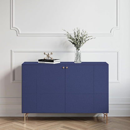 practicalWs Blue Wallpaper Peel and Stick with Tools, Modern Removable Blue Matte Wall Paper for Bedroom, 17.7'' x 590.5'' Self-Adhesive Thickened Blues Contact Paper for Cabinets and Drawers